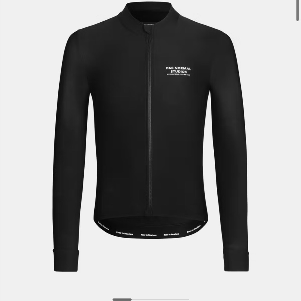 EUC pas normal studios black mechanism jersey • size medium